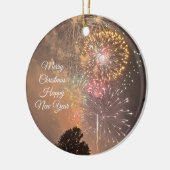 Vuurkerstversiering Keramisch Ornament (Links)