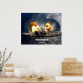 Vuurkracht Poster (Keuken)