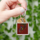 Vuurkrijger Sleutelhanger (Hand)