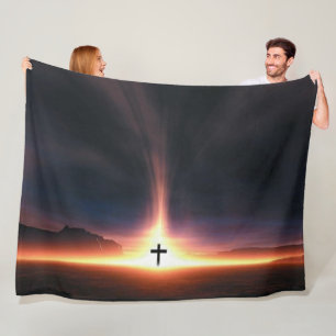 VUURKRUIS FLEECE DEKEN