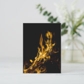 Vuurkunst Briefkaart (Staand voorkant)