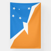 Vuurland Spandoek (Verticaal)