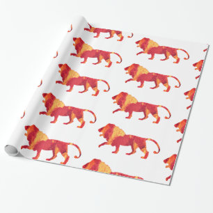 Vuurleeuwen Cadeaupapier