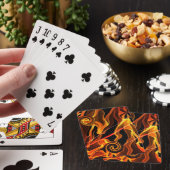 Vuurlicht Pokerkaarten (Insitu)