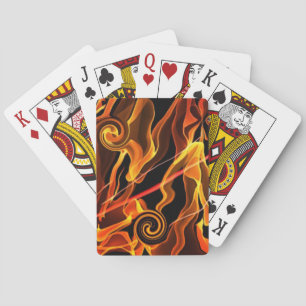 Vuurlicht Pokerkaarten