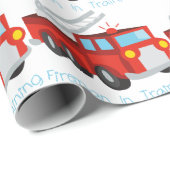 Vuurman in opleiding cadeaupapier (Rol Hoek)