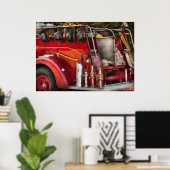 Vuurman - Klaar voor brand Poster (Thuiskantoor)