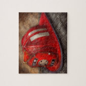 Vuurman - Pet - Een kinderdroom Legpuzzel (Verticaal)