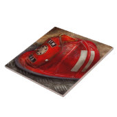 Vuurman - Pet - Een kinderdroom Tegeltje (Zijkant)