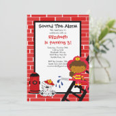 Vuurman Vuurman Birthday Kaart (Staand voorkant)