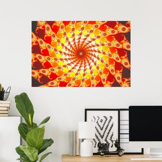 Vuurmiddel Poster (Thuiskantoor)