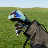Vuurpaard Golfheadcover (Insitu)