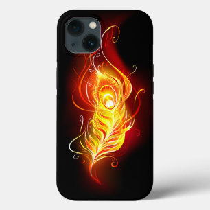 Vuurpacock Veer iPhone 13 Hoesje