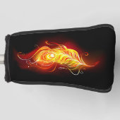 Vuurpacock Veer Golfheadcover (Voorkant)