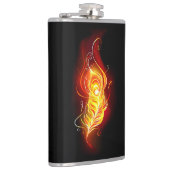 Vuurpacock Veer Heupfles (Rechts)