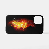 Vuurpacock Veer iPhone Hoesje (Achterkant horizontaal)