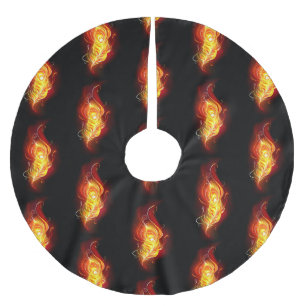 Vuurpacock Veer Kerstboom Rok