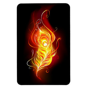 Vuurpacock Veer Magneet