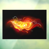 Vuurpacock Veer Raamsticker (Vel 3)