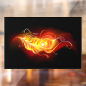 Vuurpacock Veer Raamsticker (Vel 2)