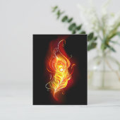 Vuurpacock Veer Save The Date (Staand voorkant)