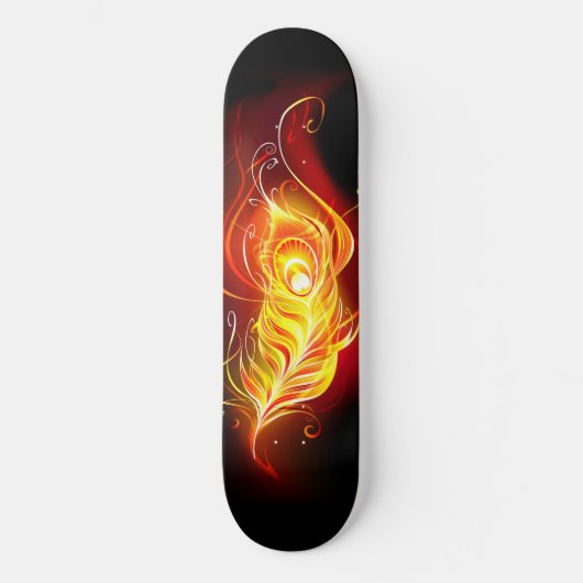 Vuurpacock Veer Skateboard (Voorkant)