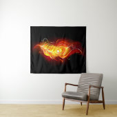 Vuurpacock Veer Wandkleed (In Situ (horizontaal))