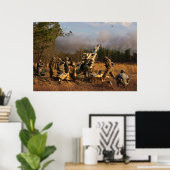 Vuurpanty's voor soldaten poster (Thuiskantoor)