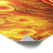 Vuurpauw Poster (Hoek)