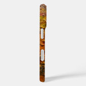 Vuurrode Abstracte Textuur Case-Mate iPhone Case (Achterkant / Rechts)