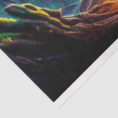 Vuurschedeldraak Tissuepapier (Detail)