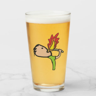 Vuurschildering Glas