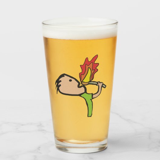Vuurschildering Glas (Voorkant gevuld)