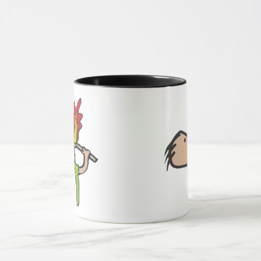 Vuurschildering Mok (Midden)