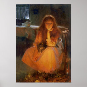 Vuurschilders van Hacker Poster