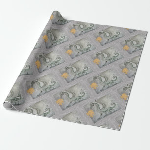 Vuurspuwende Draak Cadeaupapier