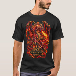 Vuurspuwende Draken T-shirt – Epische Mythische Fa