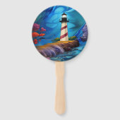 vuursteentje handwaaier (Voorkant)