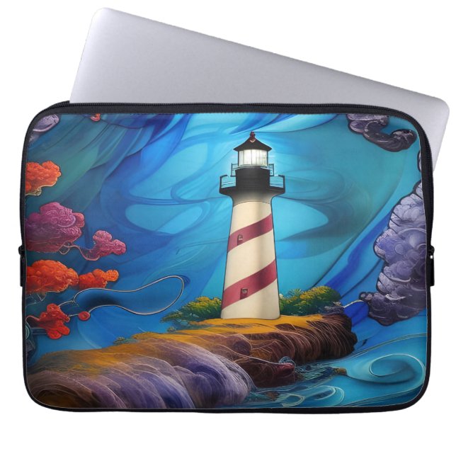 vuursteentje laptop sleeve (Voorkant)