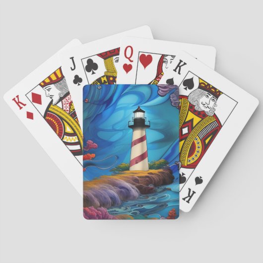 vuursteentje pokerkaarten (Achterkant)