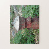 Vuurstofremmer voor de bloem legpuzzel (Verticaal)