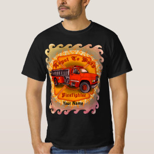 Vuurt T-shirt van Loyal Firefighter