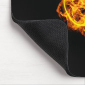 Vuurtafel Tennis Flames Bat Paddle Table Tennis P Muismat (Hoek)