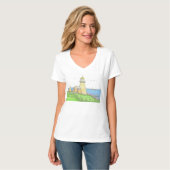 Vuurtoren 1 Tshirt (Voorkant volledig)