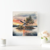 Vuurtoren - 4 vierkante klok (Huis)