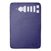 Vuurtoren aangepaste grote badmat (Voorkant Verticaal)