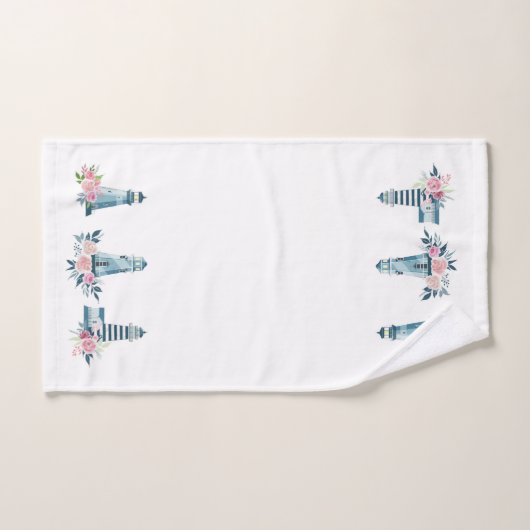 vuurtoren bad handdoek (Handdoek)