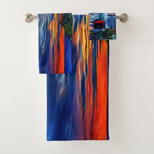 vuurtoren bad handdoek (Insitu)
