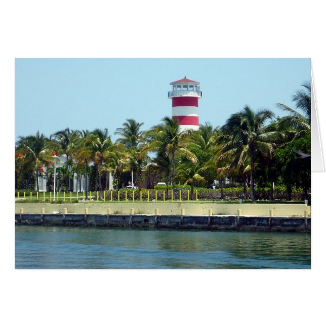 vuurtoren bahamas (Voorkant Horizontaal)