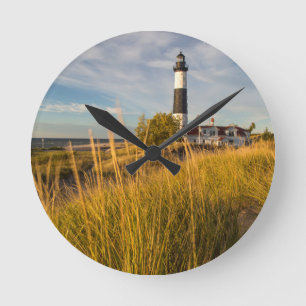 Vuurtoren Big Sable Point aan Lake Michigan Ronde Klok
